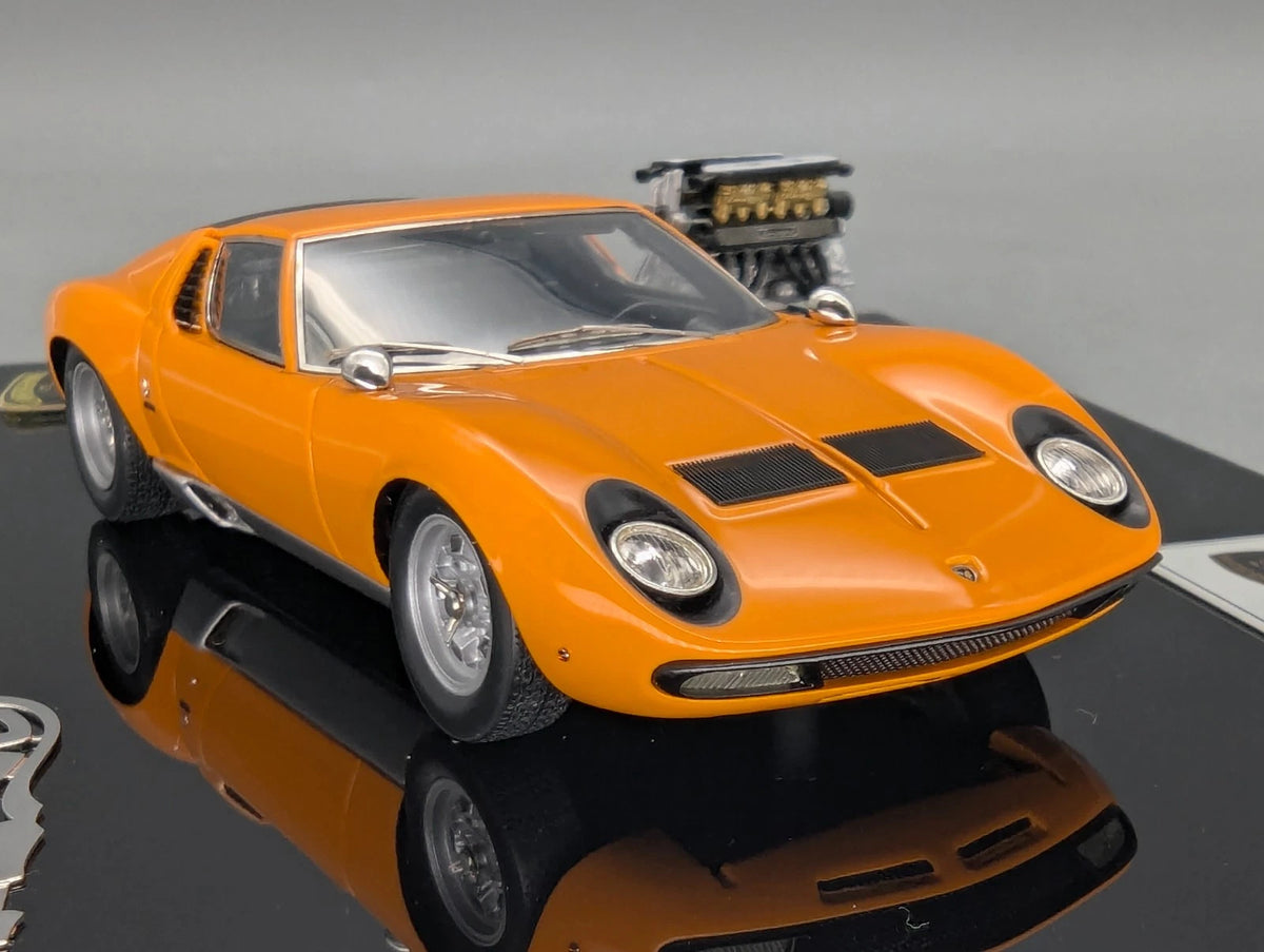 Eidolon Make Up 1:43 Lamborghini Miura P400 SV 1971 Red Engine Set mit OVP