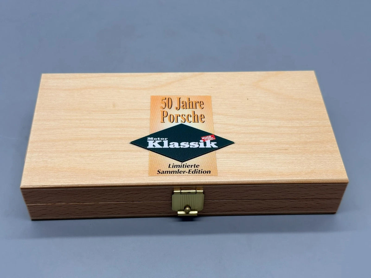 Modellautos 1:90 Schuco Piccolo-3er Set 50 Jahre Porsche Motor Klassik in OVP