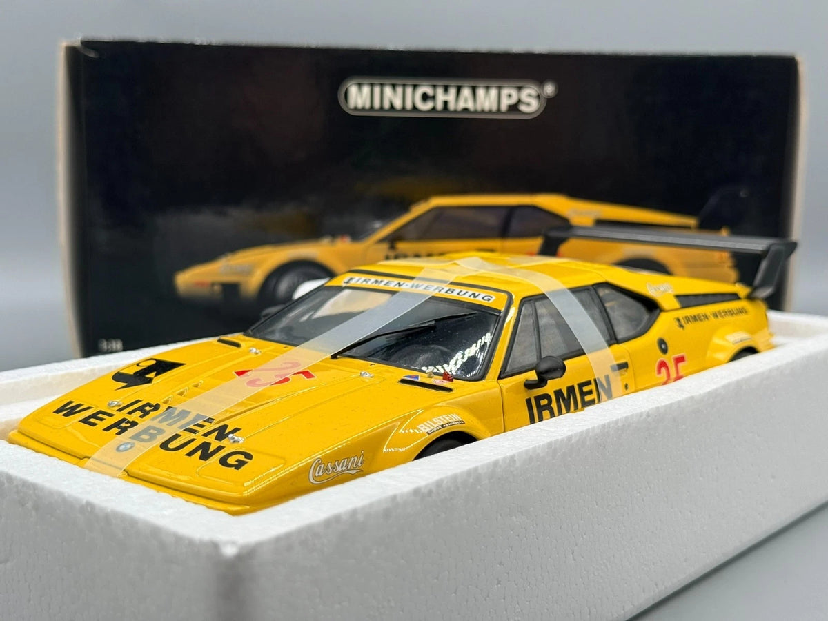 Modellautos 1:18 Minichamps BMW M1 Manfred Winkelhock DRM 1980 #25 mit OVP