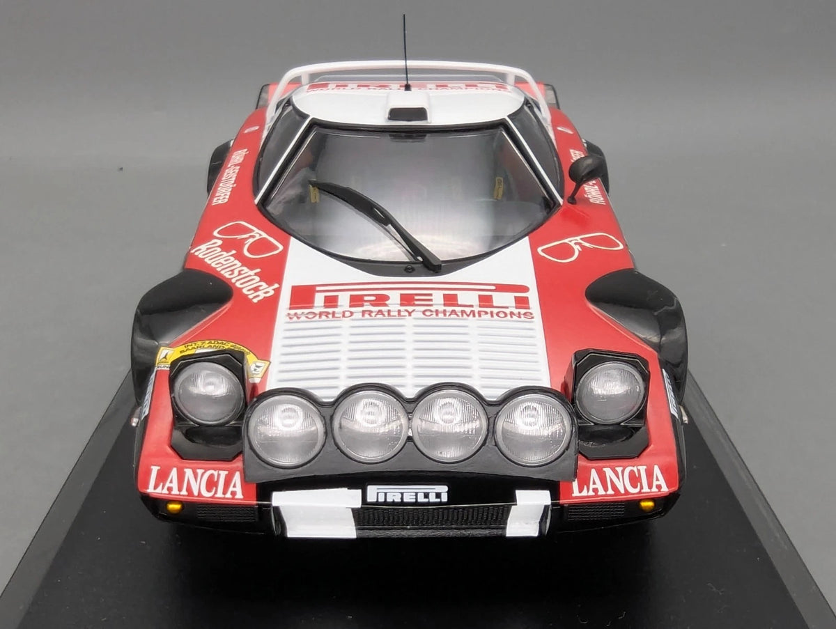 Modellautos 1:18 Minichamps Lancia Stratos WINNER 1978 #1 Röhrl Geistdörfer OVP