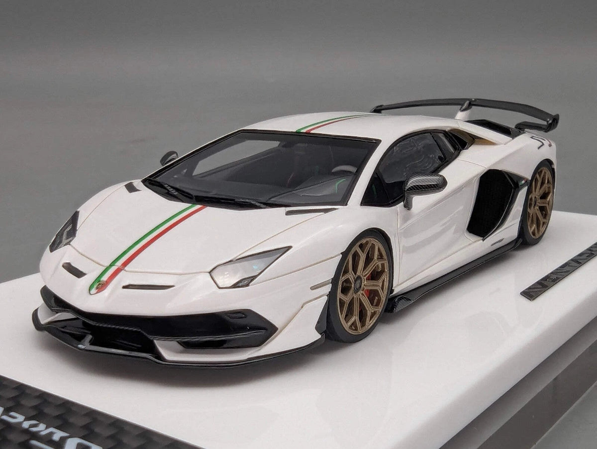 Eidolon Make Up 1:43 Lamborghini Aventador SVJ 2018 Limited 105/120 Weiß OVP
