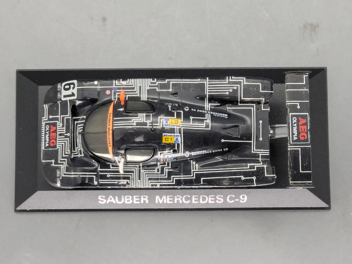 Modellautos 1:43 Max Models Sauber Mercedes C9 Kouros LM 1987 #61 mit OVP