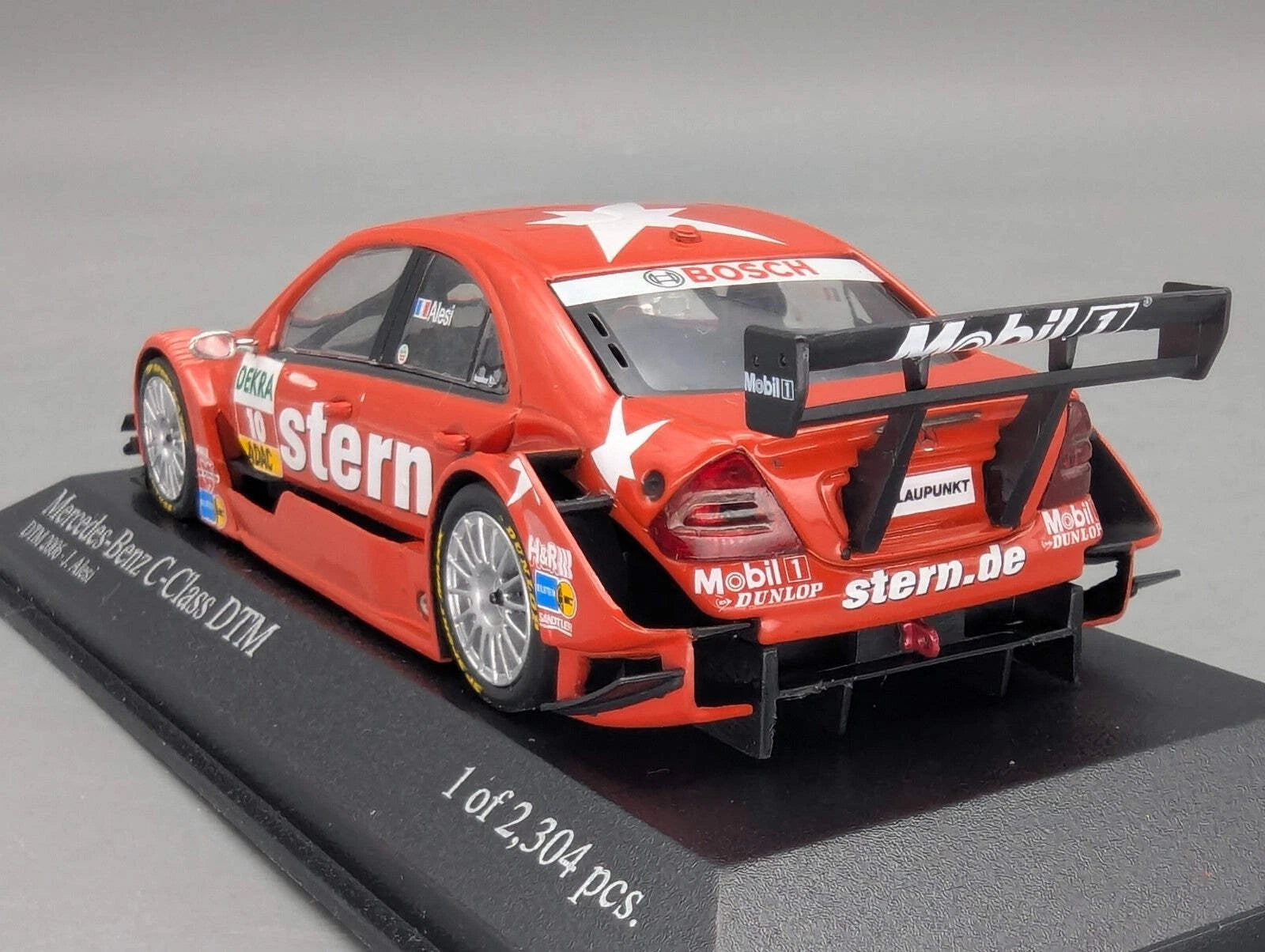 Modellautos 1:43 Minichamps Mercedes Benz C-Klasse DTM 2006 #10 J. Alesi mit OVP