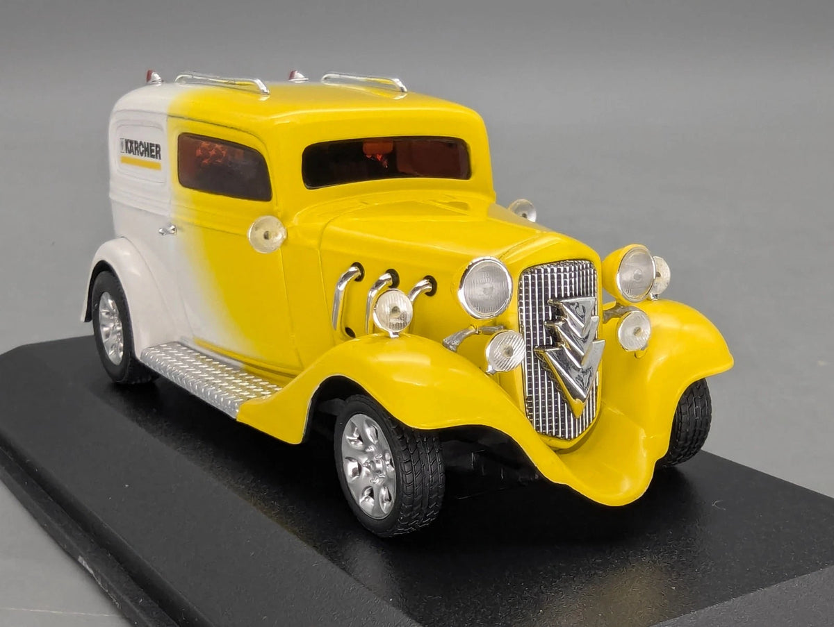 Modellautos 1:43 Minichamps Hot Rod Kärcher Yellow Car TV-Campaign mit OVP