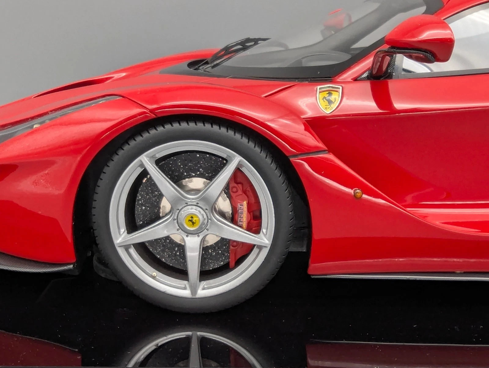 Modellautos 1:12 BBR Ferrari LaFerrari 2013 Rosso Corsa Ltd 01/05 Stück OVP