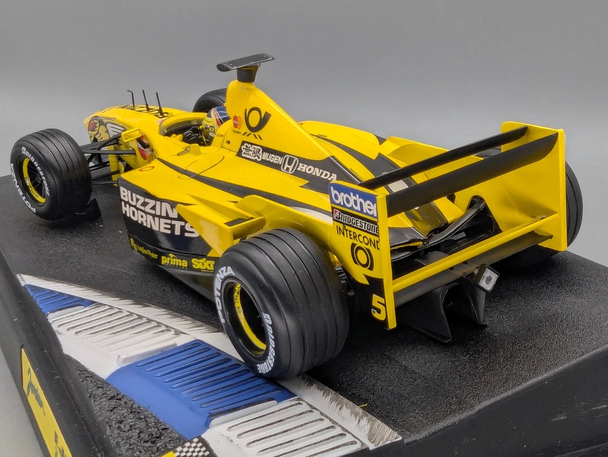 Modellautos 1:18 Hot Wheels Racing 2000 Jordan EJ10 #5 H. H. Frentzen mit OVP