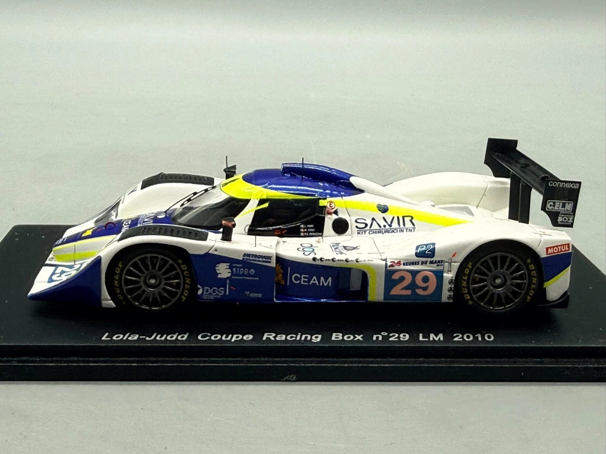 Modellautos 1:43 Spark Lola-Judd Coupe Racing Box #29 LM 2010 mit OVP