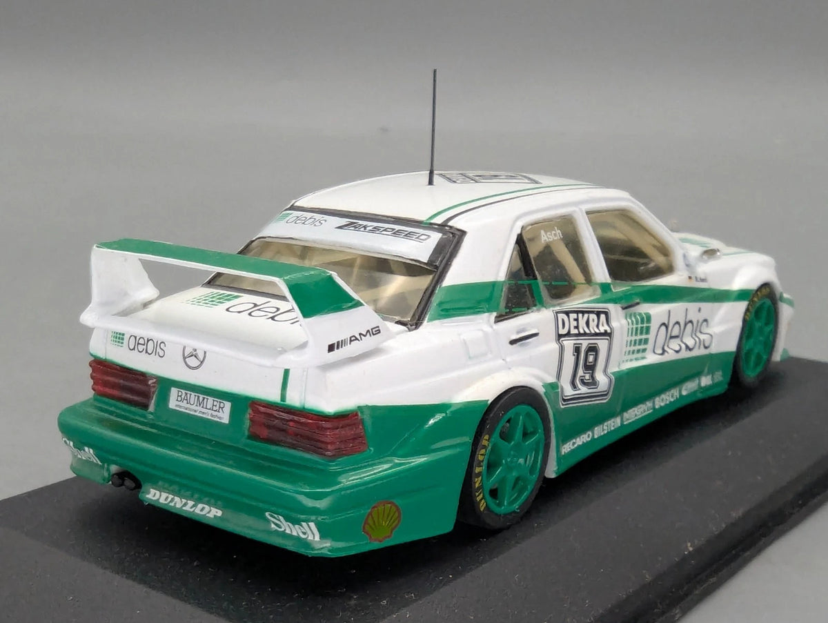 Modellautos 1:43 Minichamps Mercedes Benz 190E EVO2 1. Version 1992 #19 Asch OVP