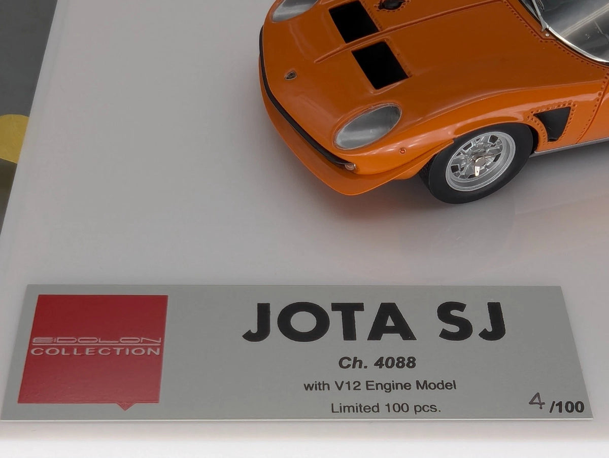 Eidolon Make Up 1:43 Lamborghini Jota SJ Orange Engine Set Ltd 4/100 mit OVP