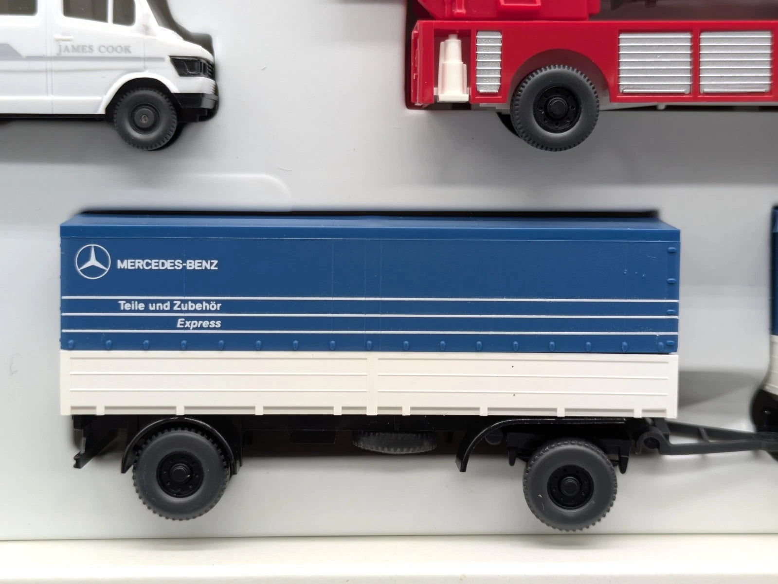 Modellautos HO 1:87 Wiking Mercedes-Benz 7 Modelle Werbeset mit OVP