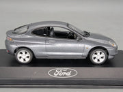 Modellautos 1:43 Minichamps Ford Puma Silbergrau Metallic mit Dealer OVP