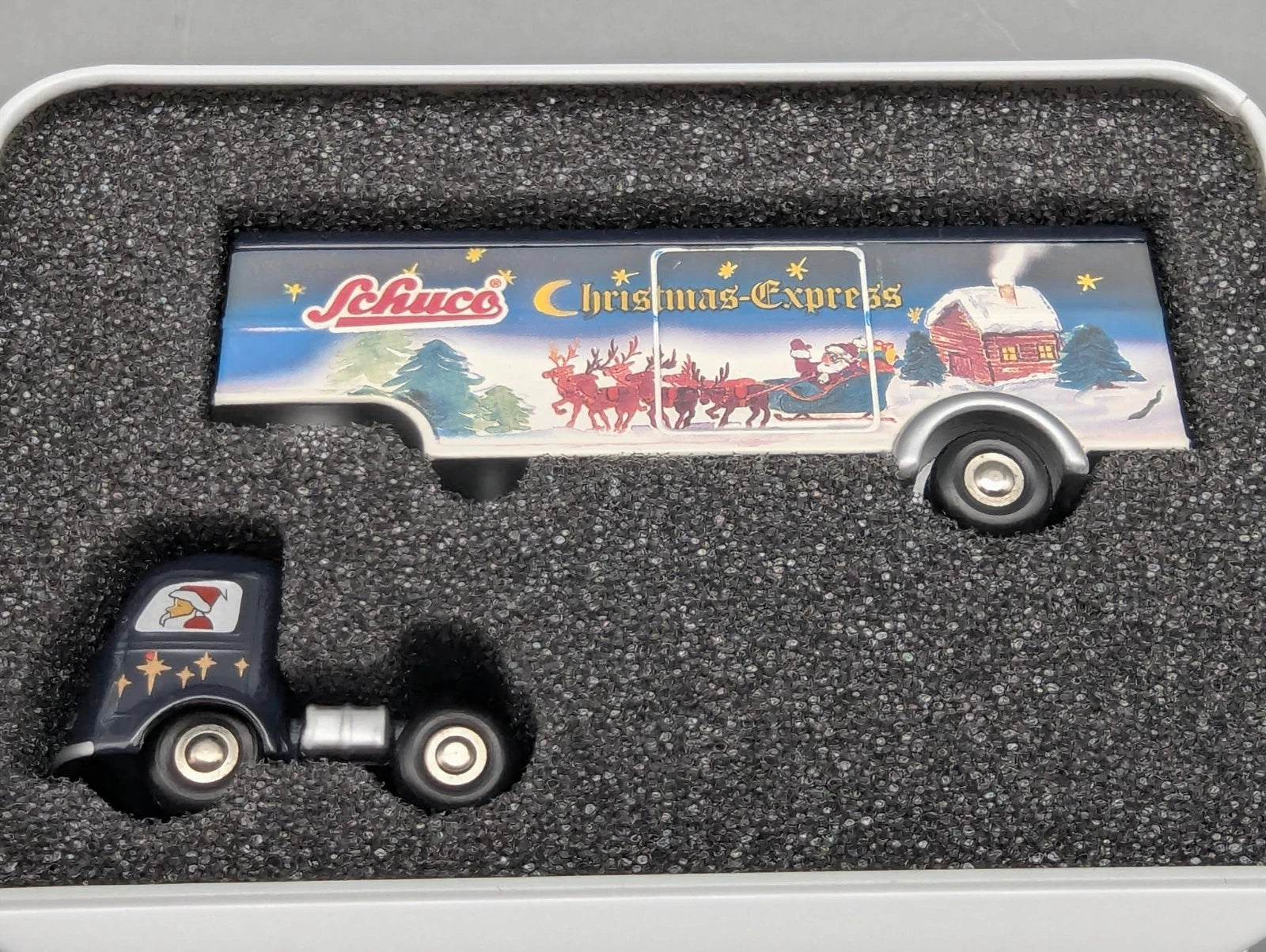 Modellautos 1:90 Schuco Piccolo-Set Christmas Special Weihnachten 1999 in OVP