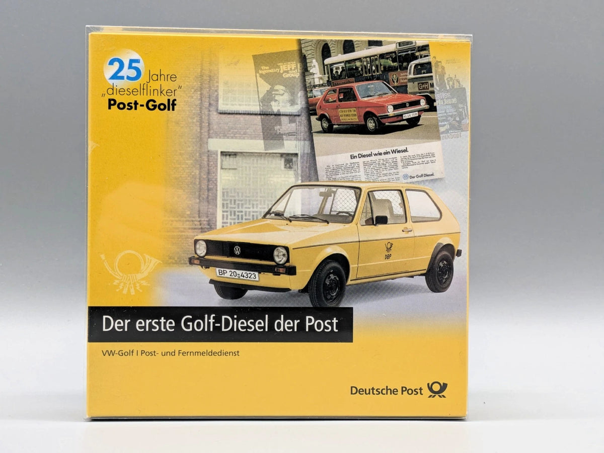 Modellautos 1:87 Brekina VW Der erste Golf-Diesel der Post 2-tlg Set mit OVP