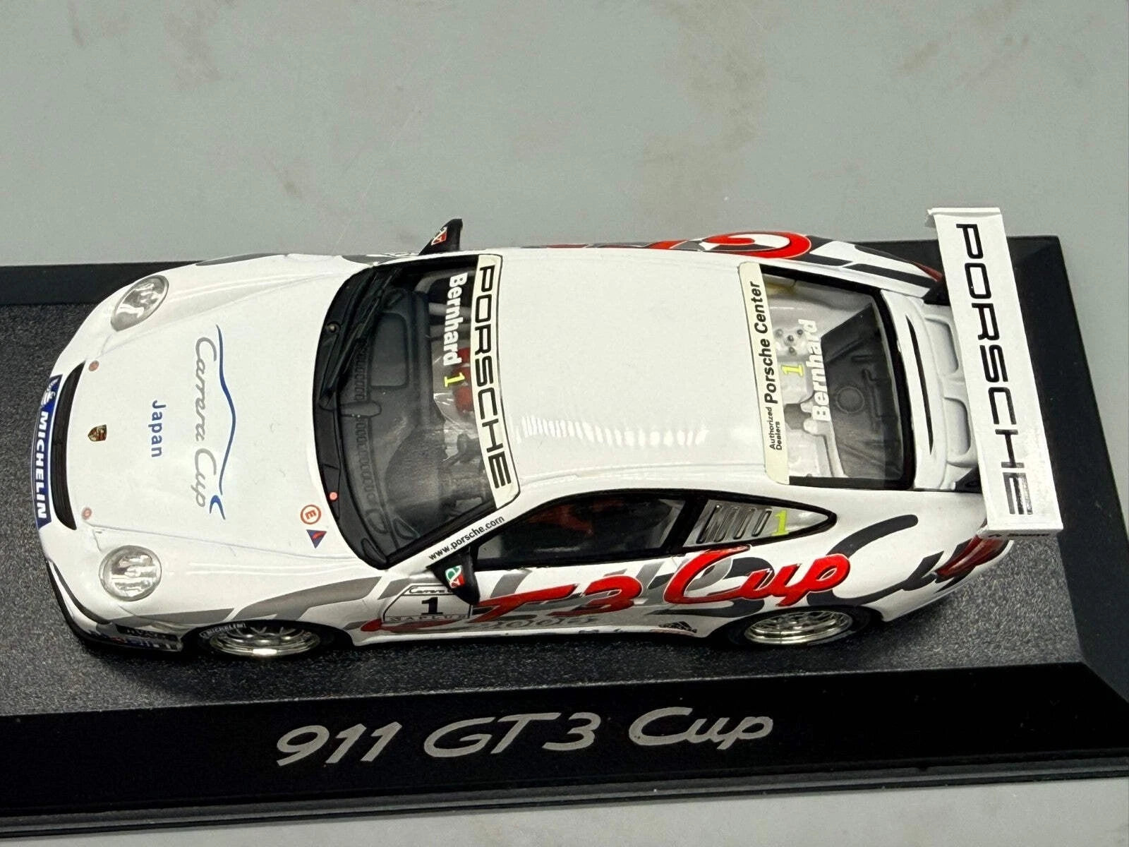 Modellautos 1:43 Minichamps Porsche 911 GT3 Cup 2006 #1 Bernhard WAP Dealer OVP
