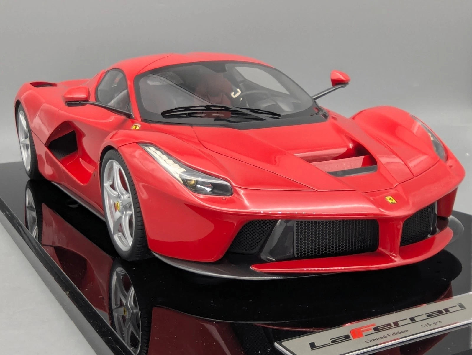 Modellautos 1:12 BBR Ferrari LaFerrari 2013 Rosso Corsa Ltd 01/05 Stück OVP