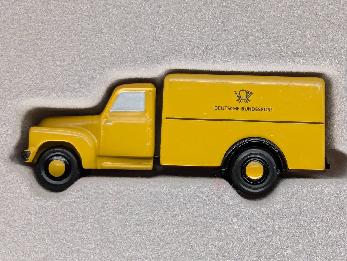 Modellautos 1:90 Schuco Piccolo Set Deutsche Bundespost VW und Hanomag 2-tlg OVP