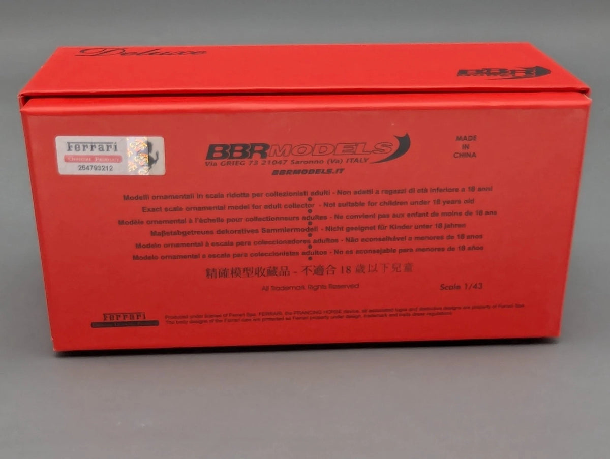Modellautos 1:43 BBR Deluxe Calsito Ferrari FXX-K Car #5 Ltd 03/10 OVP