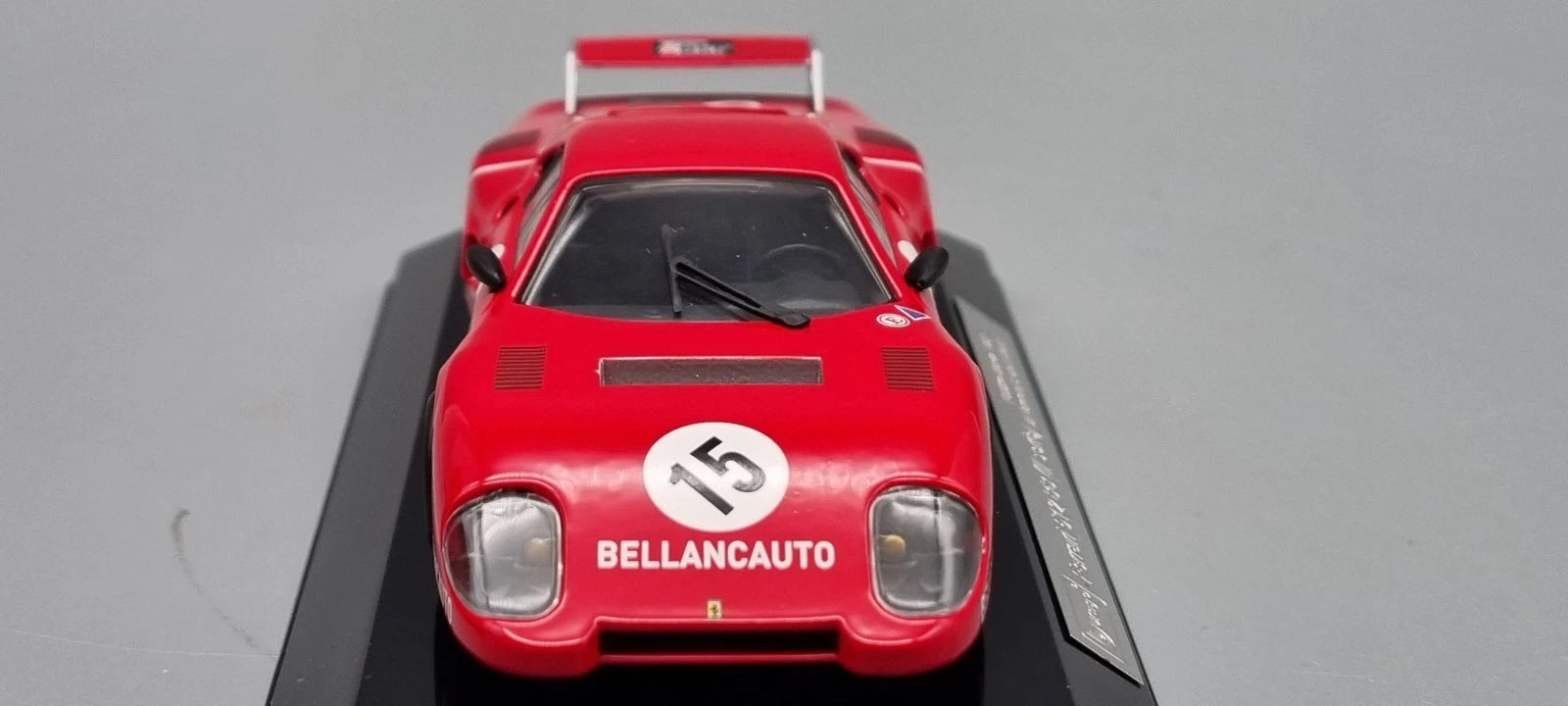 Modellautos 1:43 Bburago Racing Ferrari 512 BB 1000km Monza 1981 #15 OVP