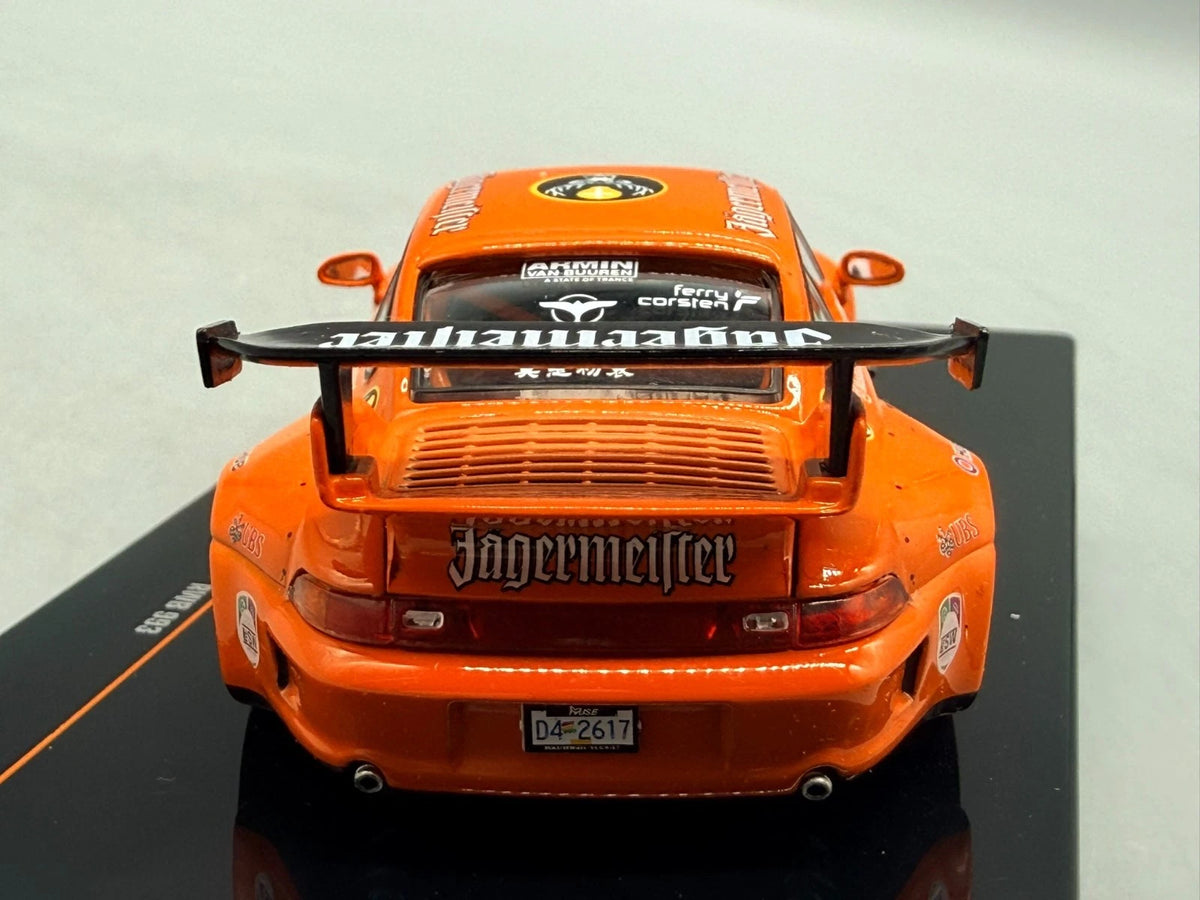 Modellautos 1:43 Ixo Porsche RWB 993 #7 mit OVP
