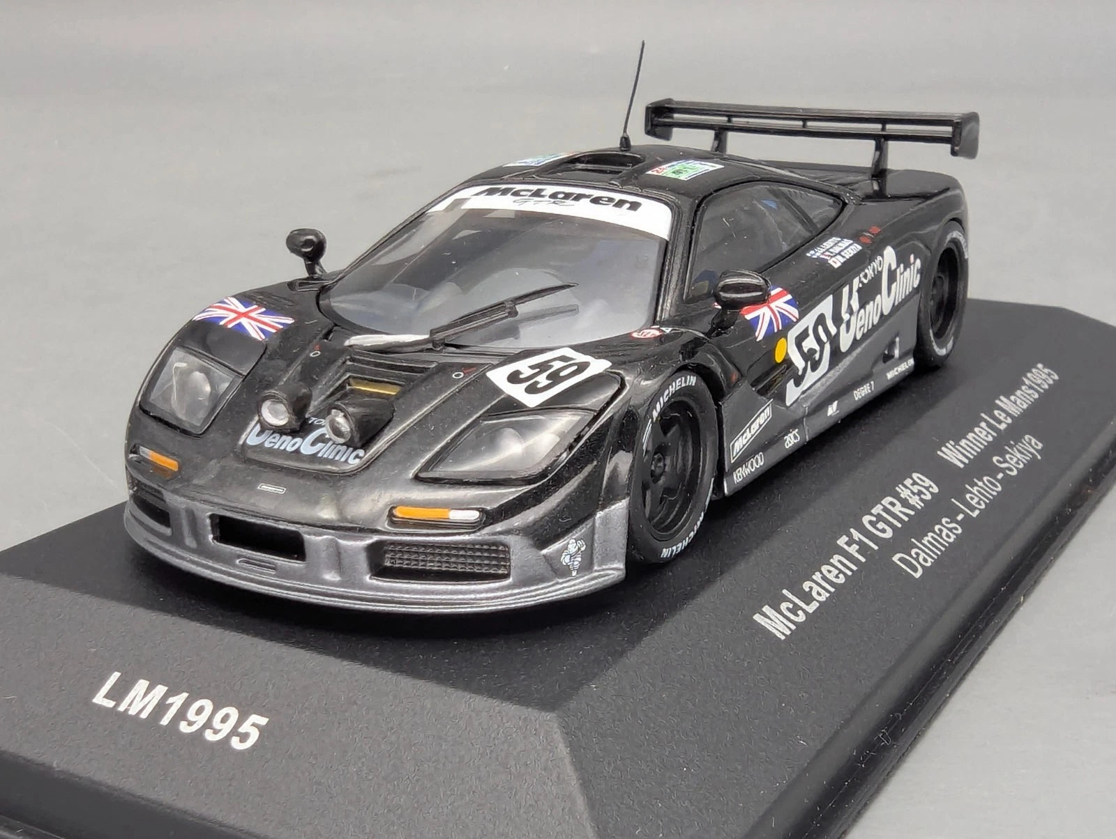 Modellautos 1:43 IXO McLaren F1 GTR WINNER Le Mans 1995 #59 Dalmas u. A. mit OVP