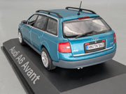 Modellautos 1:43 Minichamps Audi A6 Avant Türkis Metallic mit Dealer OVP