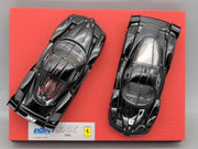 Modellautos 1:43 BBR  Ferrari FXX 2006 2-tlg Set Medium Size Base Vitrine OVP