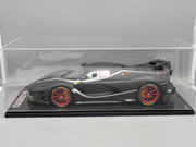 Modellautos 1:12 BBR Ferrari FXX-K EVO Matt Black Ltd 01/01 Vitrine OVP