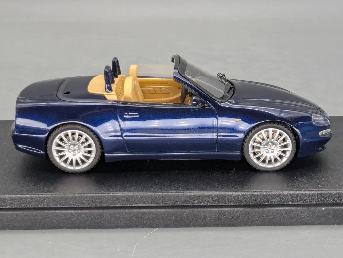 Modellautos 1:43 BBR Maserati 4200 Spyder 2001 Blau Metallic mit OVP