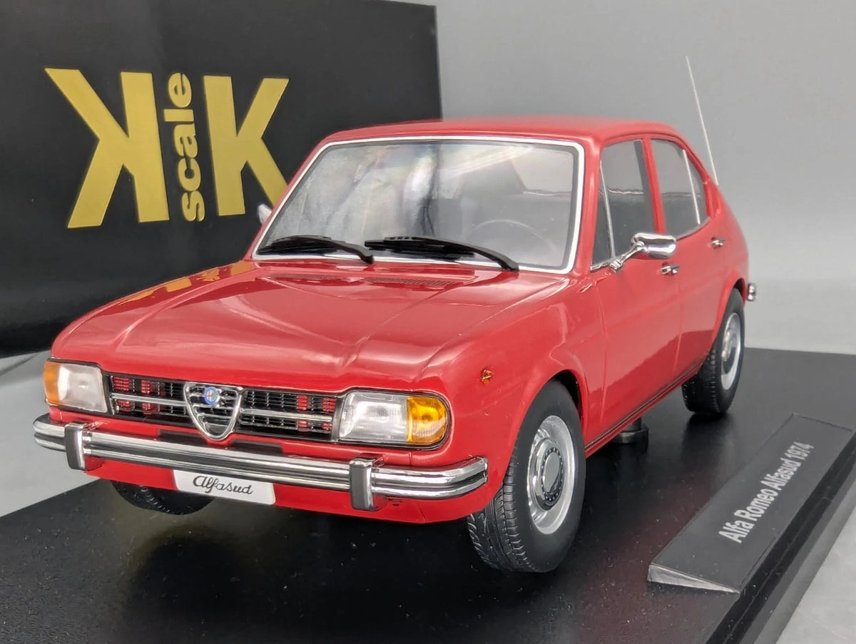 Modellautos 1:18 KK-Scale Alfa Romeo Alfasud 1974 Rot mit OVP