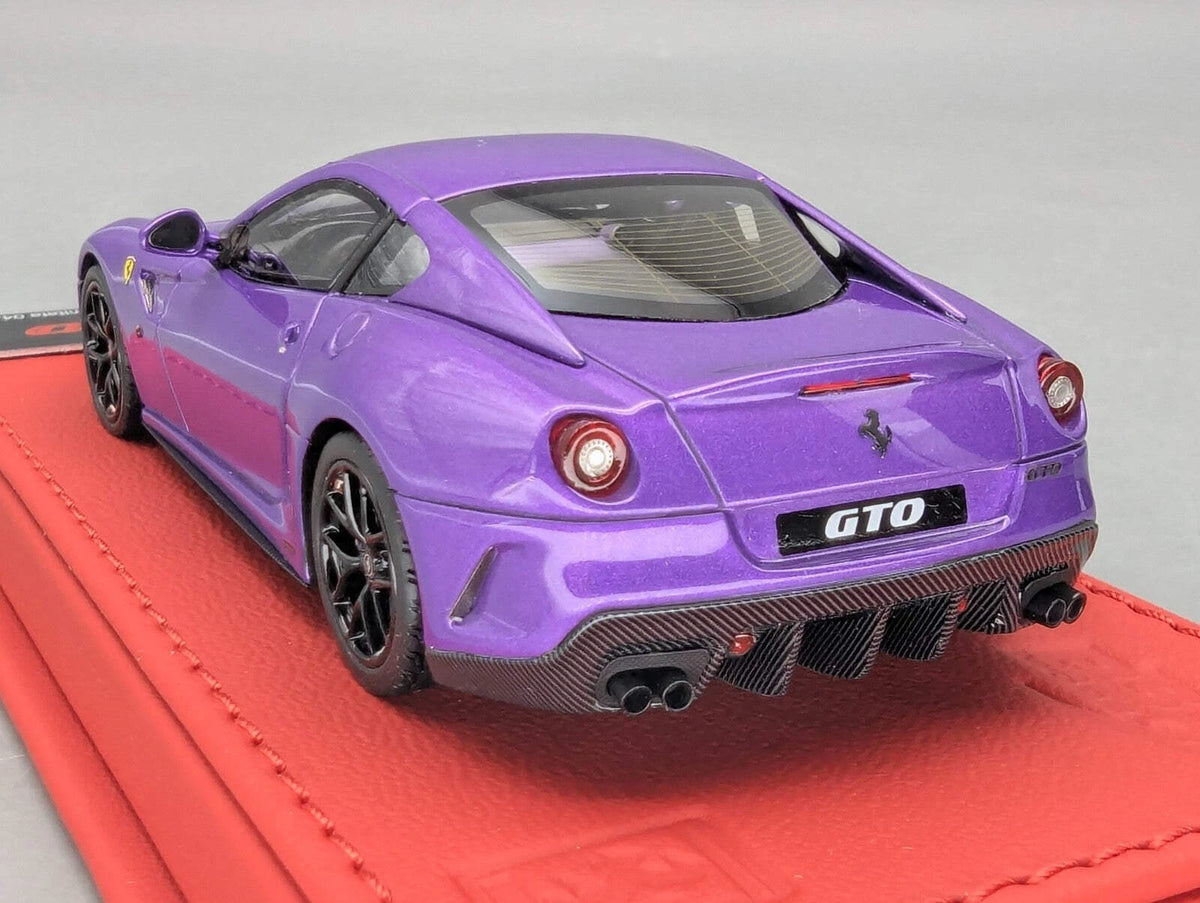 Modellautos 1:43 BBR Executive Ferrari 599 GTO Viola Gloss Limited 04/20 mit OVP