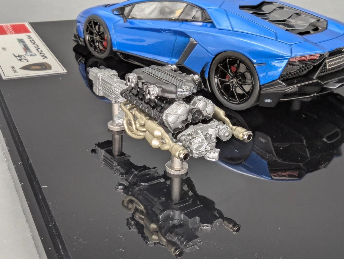 Eidolon Make Up 1:43 Lamborghini Aventador LP720-4 50. Annivers. Engine Set OVP