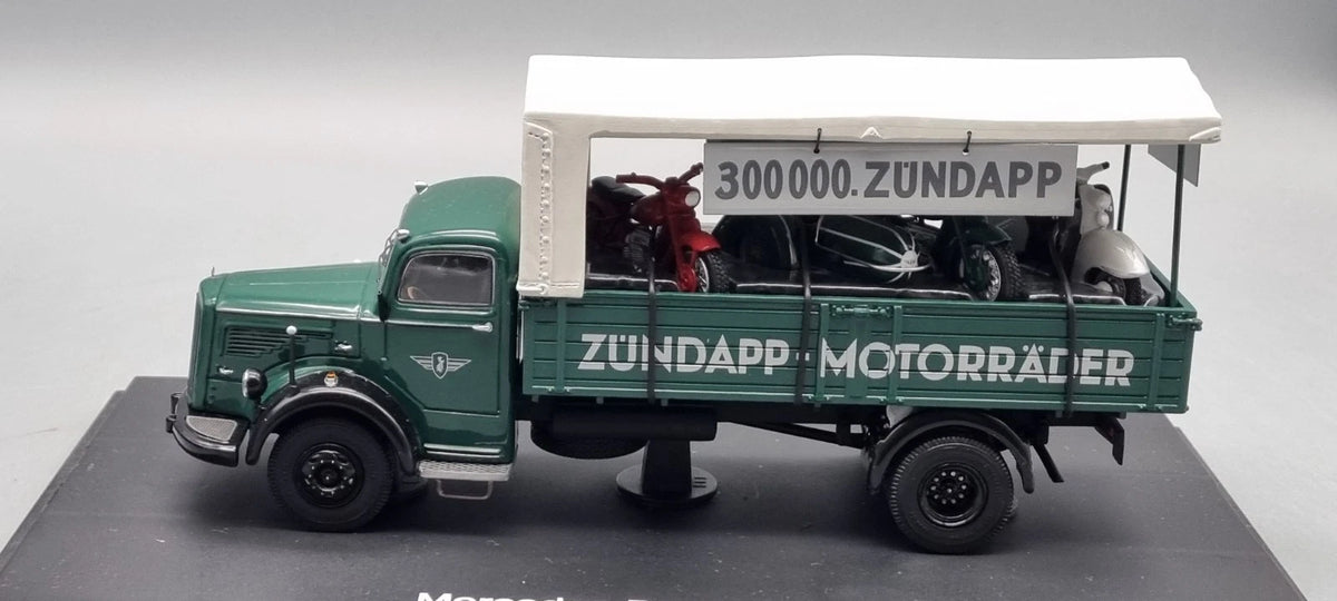 LKW Modelle 1:43 Schuco 03023 Mercedes-Benz L6600 300.000 Zündapp OVP