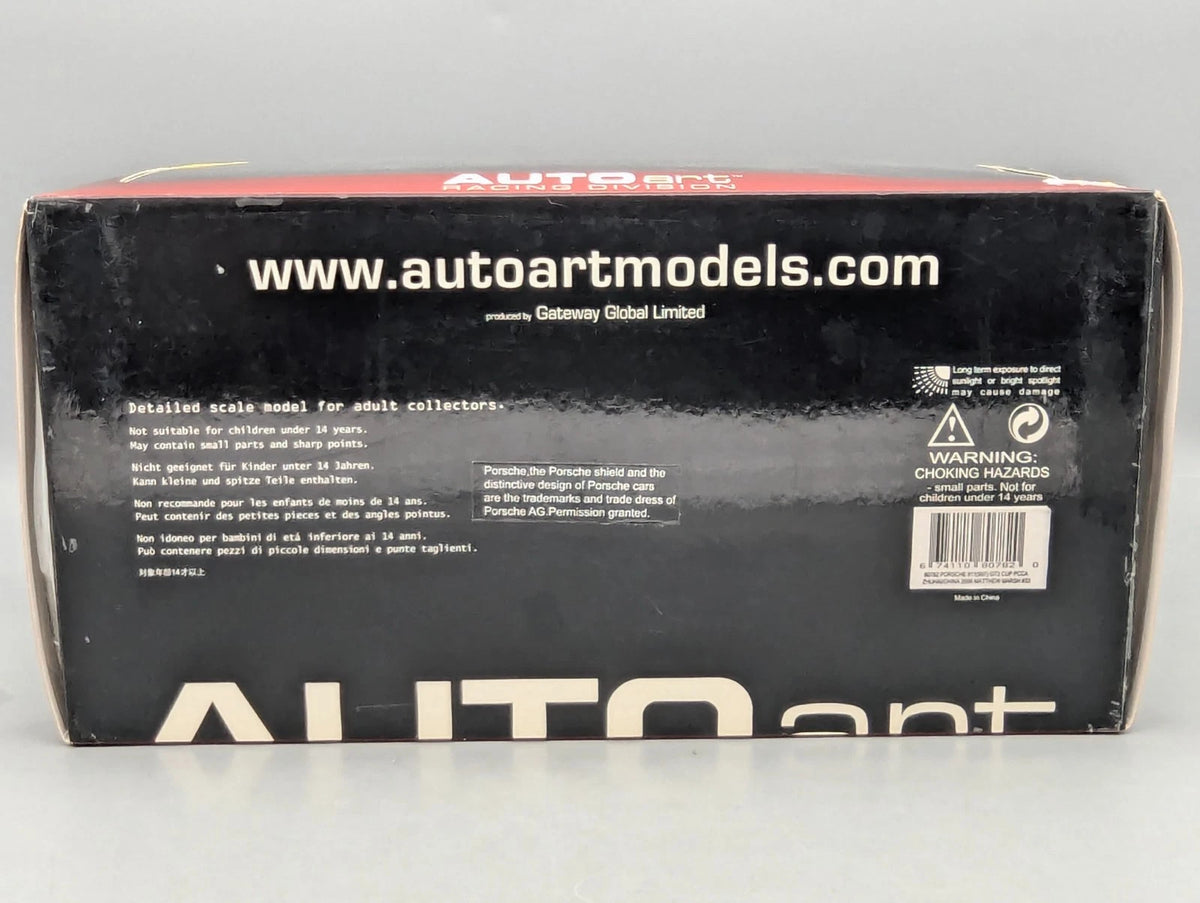 Modellautos 1:18 Autoart Porsche 911 (997) GT3 Cup PCCA China 2006 #68 mit OVP