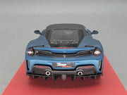 Modellautos 1:43 BBR Concept43 Ferrari 488 Pista Blue Capri Matt 10/10 OVP