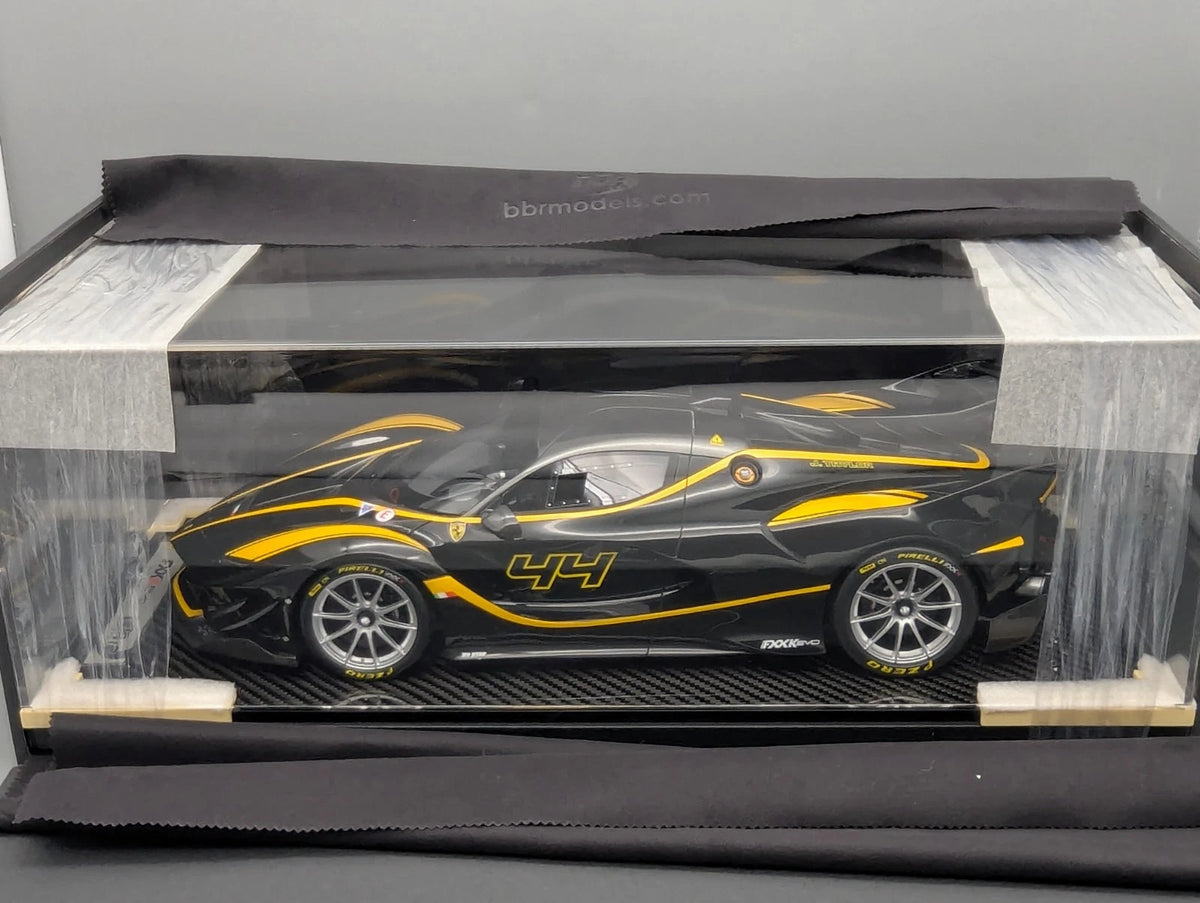 Modellautos 1:12 BBR Ferrari FXX-K EVO Nero Stellato Car #44 Ltd 07/10 OVP