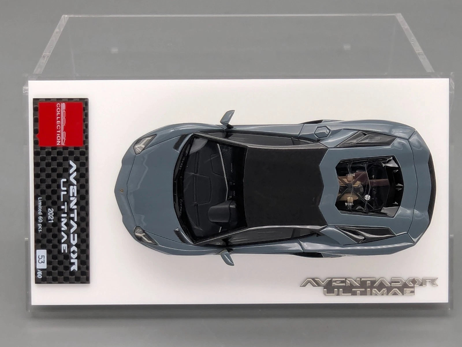 Eidolon Make Up 1:43 Lamborghini Aventador LP780-4 Ultimae 2021 Grigio 53/60 OVP