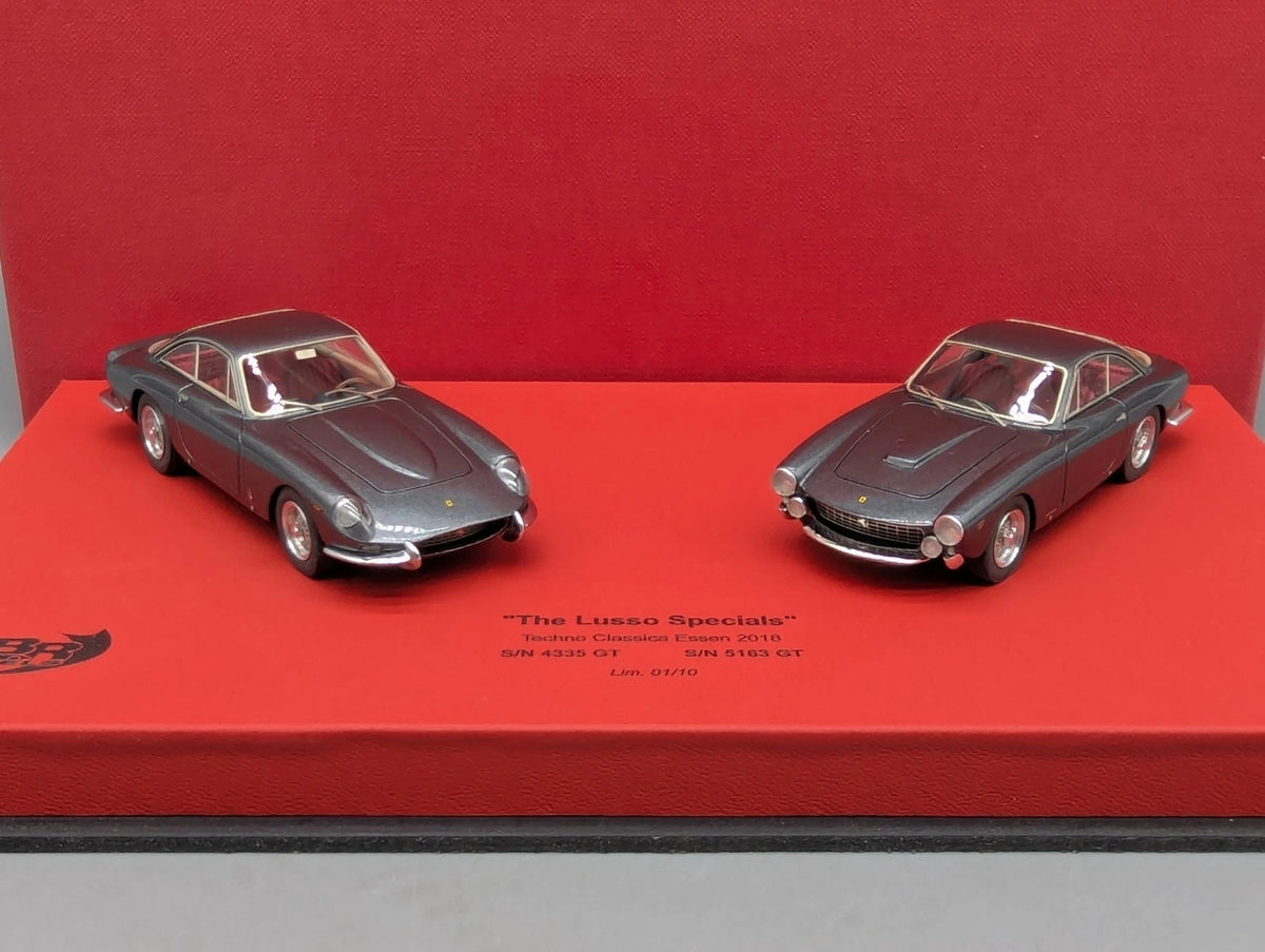 Modellautos 1:43 BBR Ferrari 250 GT Lusso Special Set 2-tlg. Limitiert 01/10 OVP