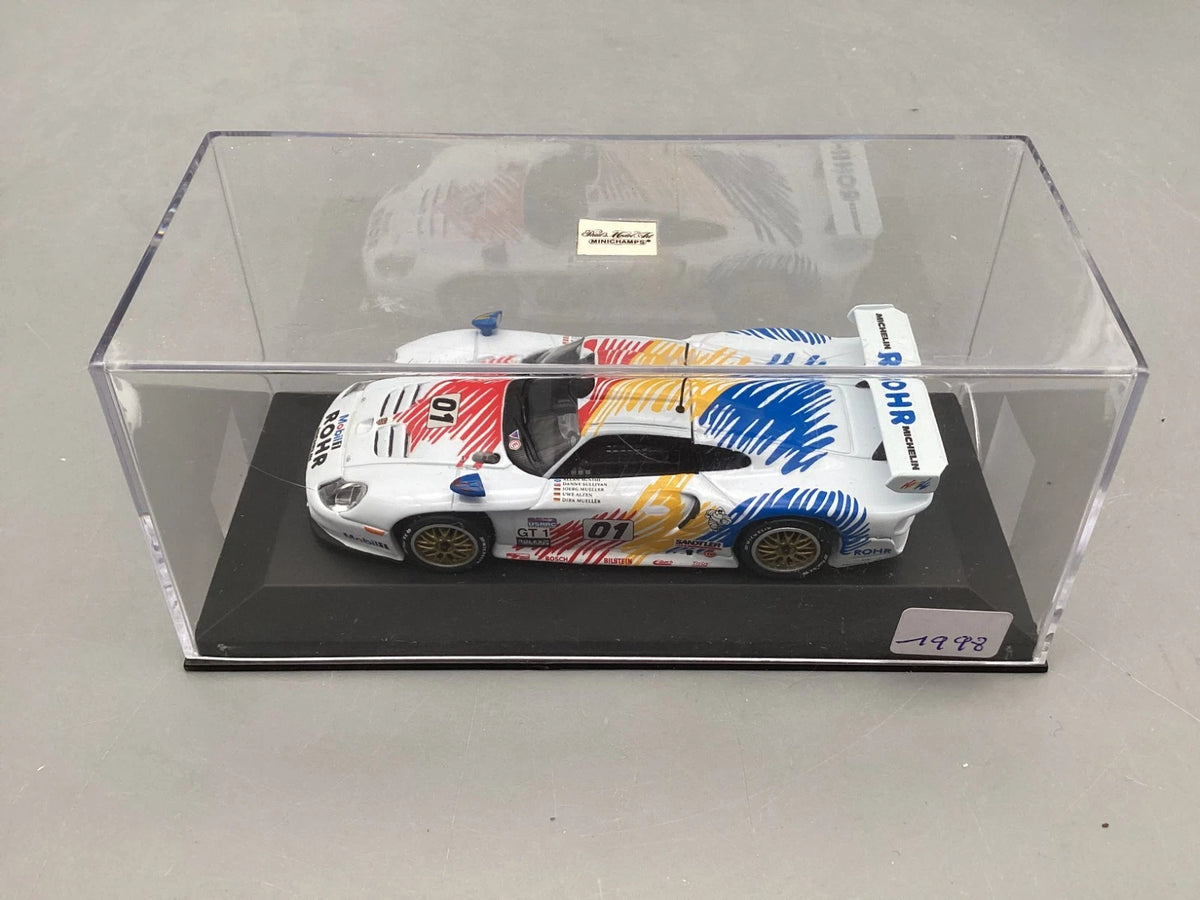 Modellautos  1:43 Minichamps Porsche 911 GT1 Daytona Team Rohr #01 mit OVP