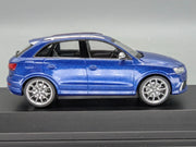 Modellautos 1:43 Schuco Audi RS Q3 Sepang Blau Metallic mit Dealer OVP