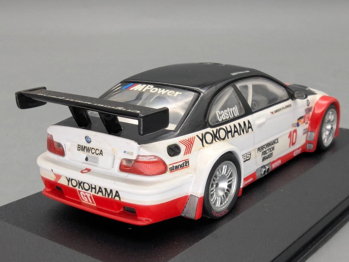 Modellautos 1:43 IXO BMW M3 GTR V8 ALMS 2001 #10 Jonsson Auberlen mit OVP