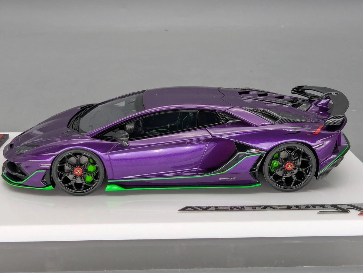 Eidolon Make Up 1:43 Lamborghini Aventador SVJ 2018 Limited 41/50 Viola Pac. OVP