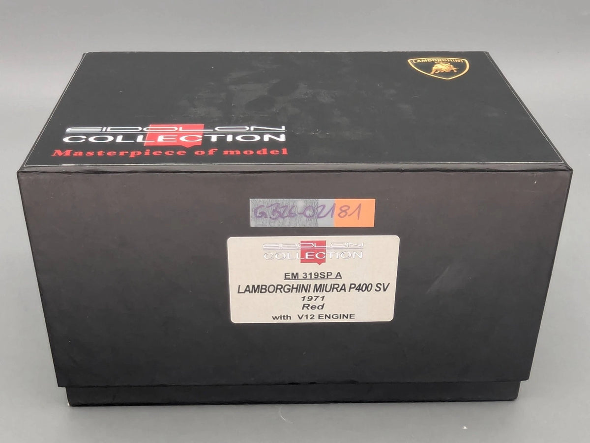 Eidolon Make Up 1:43 Lamborghini Miura P400 SV 1971 Red Engine Set mit OVP