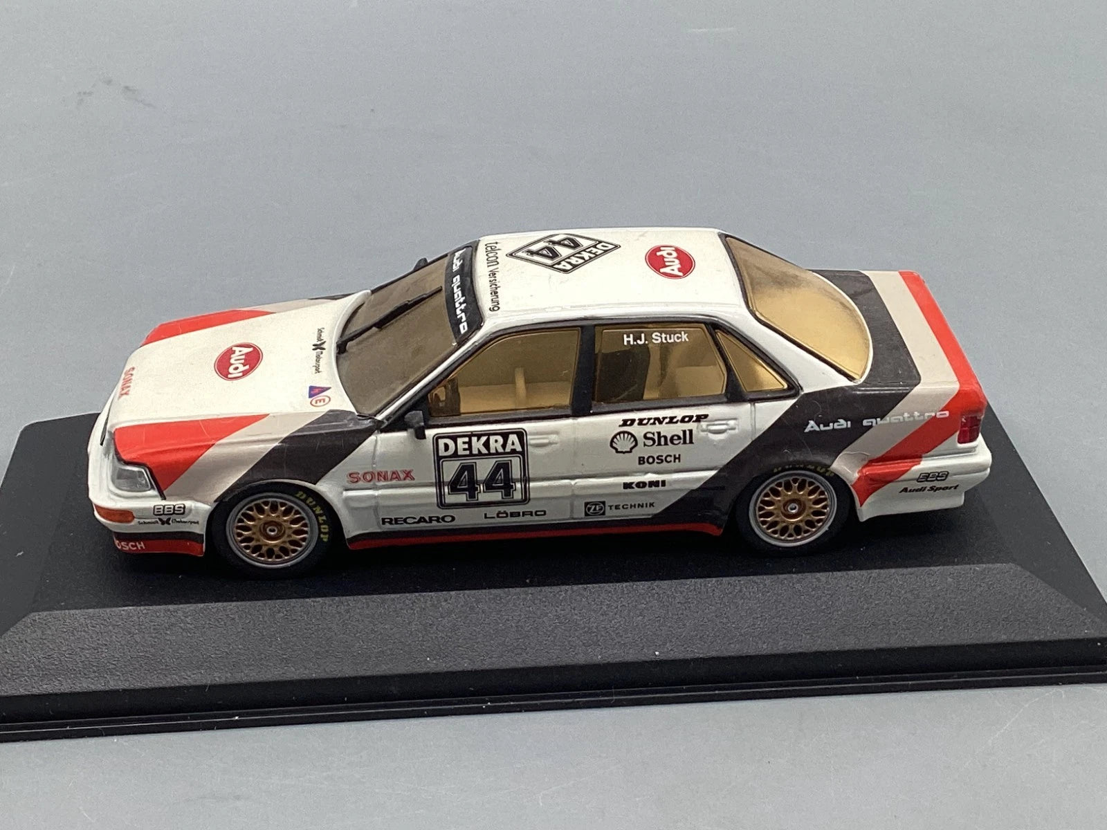 Modellautos 1:43 Minichamps Audi V8  Evo DTM 1992 Stuck #44 mit OVP