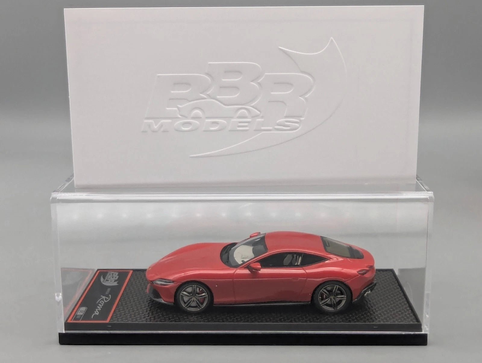Modellautos 1:43 BBR Concept43 Ferrari Roma Rosso Corsa Met. 01/99 mit OVP