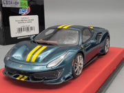 Modellautos 1:43 BBR Concept43 Ferrari 488 Pista LHD Verde Scuro Ltd 01/20 OVP