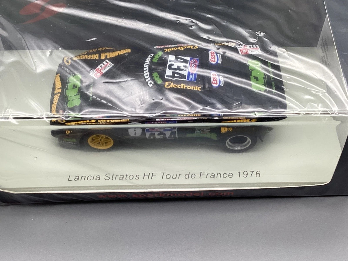 Modellautos 1:43 Spark Lancia Stratos HF Tour de France 1976 #434 mit OVP