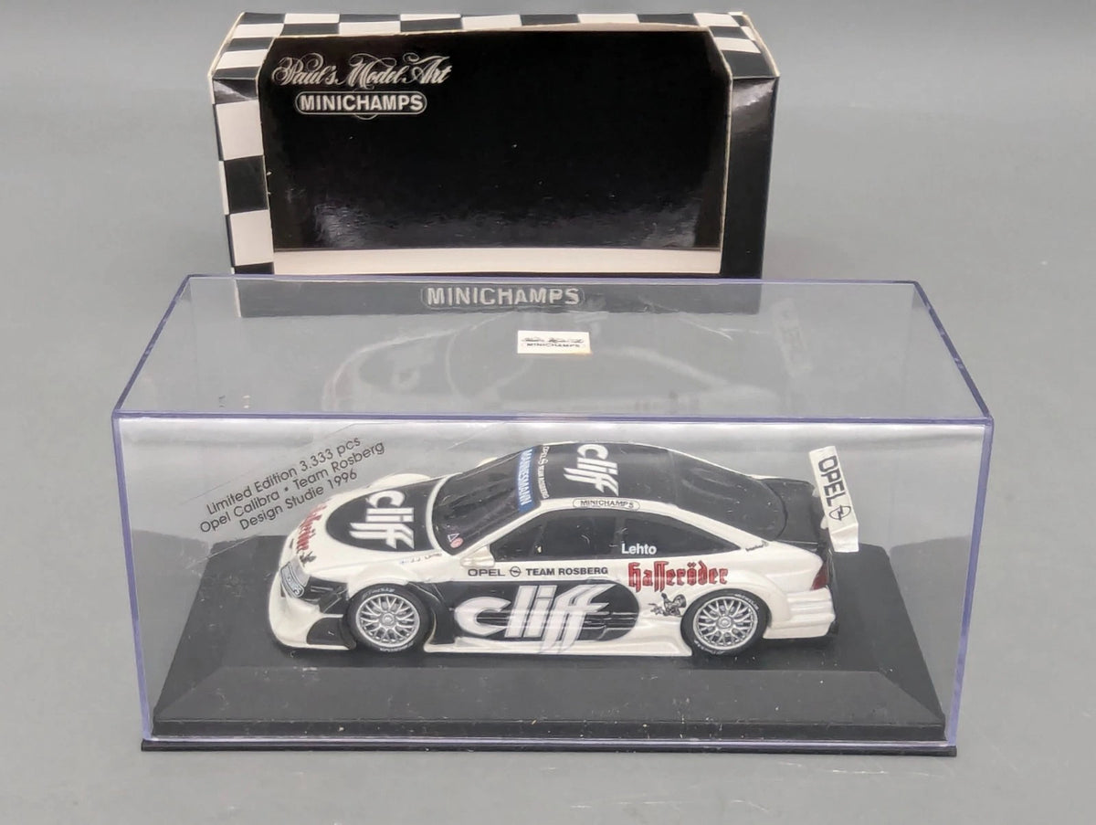 Modellautos 1:43 Minichamps Opel Calibra V6 ITC 1996 Designstudie J.J. Letho OVP
