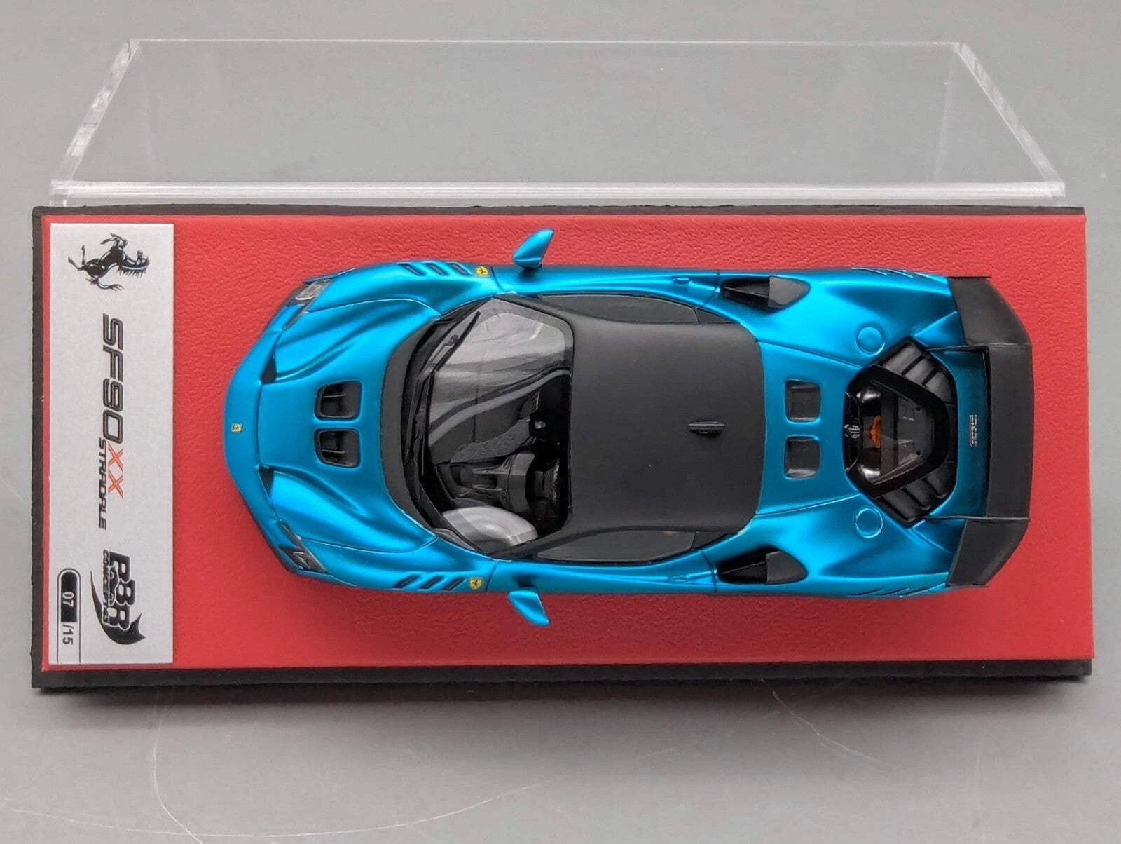 Modellautos 1:43 BBR Concept43 Ferrari SF90XX Stradale C Matt Blue Ltd 07/15 OVP