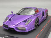 Modellautos 1:43 BBR Deluxe Calsito Ferrari Enzo Mica Violet Gloss Ltd 24/35 OVP