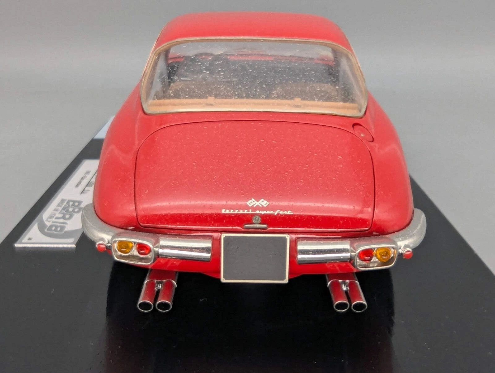Modellautos 1:18 BBR Ferrari 400 Superamerica 1962 Rain Version 2/6 Vitrine OVP